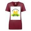 Next Level Apparel 1540 - Ladies' Ideal V-Neck Thumbnail