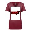 Next Level Apparel 1540 - Ladies' Ideal V-Neck Thumbnail