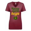 Next Level Apparel 1540 - Ladies' Ideal V-Neck Thumbnail