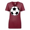 Next Level Apparel 1540 - Ladies' Ideal V-Neck Thumbnail