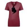 Next Level Apparel 1540 - Ladies' Ideal V-Neck Thumbnail