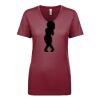 Next Level Apparel 1540 - Ladies' Ideal V-Neck Thumbnail