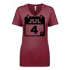 Next Level Apparel 1540 - Ladies' Ideal V-Neck Thumbnail