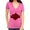 Tultex 214 - Ladies' Slim Fit Fine Jersey V-Neck Thumbnail