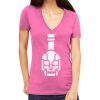 Tultex 214 - Ladies' Slim Fit Fine Jersey V-Neck Thumbnail