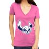 Tultex 214 - Ladies' Slim Fit Fine Jersey V-Neck Thumbnail