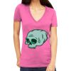 Tultex 214 - Ladies' Slim Fit Fine Jersey V-Neck Thumbnail
