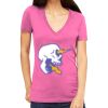 Tultex 214 - Ladies' Slim Fit Fine Jersey V-Neck Thumbnail