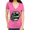Tultex 214 - Ladies' Slim Fit Fine Jersey V-Neck Thumbnail