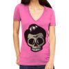 Tultex 214 - Ladies' Slim Fit Fine Jersey V-Neck Thumbnail