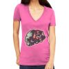 Tultex 214 - Ladies' Slim Fit Fine Jersey V-Neck Thumbnail