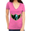 Tultex 214 - Ladies' Slim Fit Fine Jersey V-Neck Thumbnail