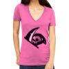 Tultex 214 - Ladies' Slim Fit Fine Jersey V-Neck Thumbnail
