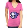 Tultex 214 - Ladies' Slim Fit Fine Jersey V-Neck Thumbnail