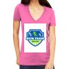 Tultex 214 - Ladies' Slim Fit Fine Jersey V-Neck Thumbnail