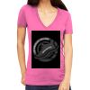 Tultex 214 - Ladies' Slim Fit Fine Jersey V-Neck Thumbnail