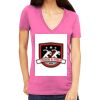 Tultex 214 - Ladies' Slim Fit Fine Jersey V-Neck Thumbnail