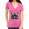 Tultex 214 - Ladies' Slim Fit Fine Jersey V-Neck Thumbnail