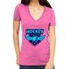 Tultex 214 - Ladies' Slim Fit Fine Jersey V-Neck Thumbnail