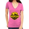 Tultex 214 - Ladies' Slim Fit Fine Jersey V-Neck Thumbnail
