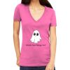 Tultex 214 - Ladies' Slim Fit Fine Jersey V-Neck Thumbnail