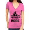 Tultex 214 - Ladies' Slim Fit Fine Jersey V-Neck Thumbnail