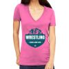 Tultex 214 - Ladies' Slim Fit Fine Jersey V-Neck Thumbnail