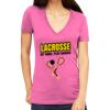 Tultex 214 - Ladies' Slim Fit Fine Jersey V-Neck Thumbnail