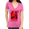 Tultex 214 - Ladies' Slim Fit Fine Jersey V-Neck Thumbnail