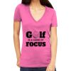 Tultex 214 - Ladies' Slim Fit Fine Jersey V-Neck Thumbnail