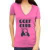 Tultex 214 - Ladies' Slim Fit Fine Jersey V-Neck Thumbnail