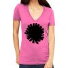Tultex 214 - Ladies' Slim Fit Fine Jersey V-Neck Thumbnail