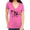 Tultex 214 - Ladies' Slim Fit Fine Jersey V-Neck Thumbnail