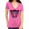Tultex 214 - Ladies' Slim Fit Fine Jersey V-Neck Thumbnail