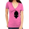 Tultex 214 - Ladies' Slim Fit Fine Jersey V-Neck Thumbnail