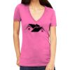 Tultex 214 - Ladies' Slim Fit Fine Jersey V-Neck Thumbnail