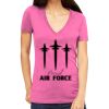 Tultex 214 - Ladies' Slim Fit Fine Jersey V-Neck Thumbnail