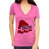 Tultex 214 - Ladies' Slim Fit Fine Jersey V-Neck Thumbnail