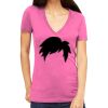 Tultex 214 - Ladies' Slim Fit Fine Jersey V-Neck Thumbnail