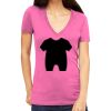 Tultex 214 - Ladies' Slim Fit Fine Jersey V-Neck Thumbnail