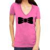 Tultex 214 - Ladies' Slim Fit Fine Jersey V-Neck Thumbnail