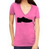 Tultex 214 - Ladies' Slim Fit Fine Jersey V-Neck Thumbnail
