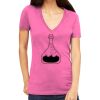 Tultex 214 - Ladies' Slim Fit Fine Jersey V-Neck Thumbnail