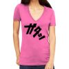 Tultex 214 - Ladies' Slim Fit Fine Jersey V-Neck Thumbnail