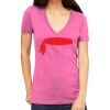 Tultex 214 - Ladies' Slim Fit Fine Jersey V-Neck Thumbnail