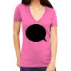Tultex 214 - Ladies' Slim Fit Fine Jersey V-Neck Thumbnail