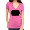 Tultex 214 - Ladies' Slim Fit Fine Jersey V-Neck Thumbnail