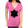 Tultex 214 - Ladies' Slim Fit Fine Jersey V-Neck Thumbnail