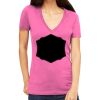 Tultex 214 - Ladies' Slim Fit Fine Jersey V-Neck Thumbnail