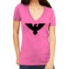 Tultex 214 - Ladies' Slim Fit Fine Jersey V-Neck Thumbnail